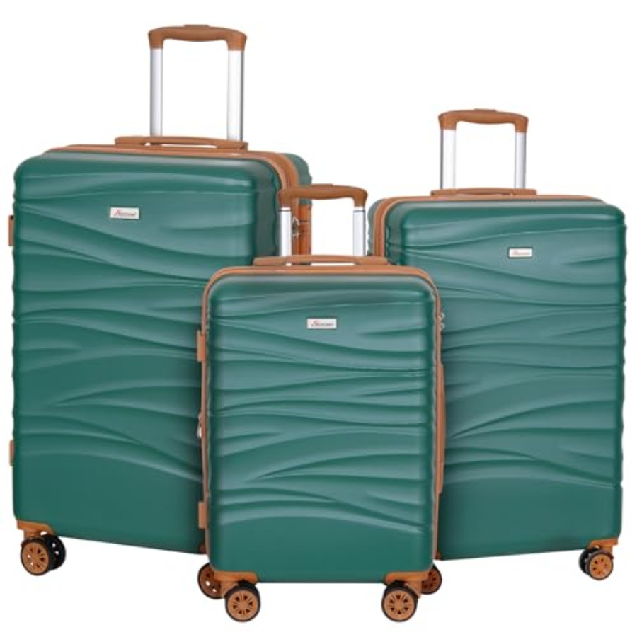 Expandable Hard Shell Luggage Set - Hardside Expandable 3PCS Luggage Set with