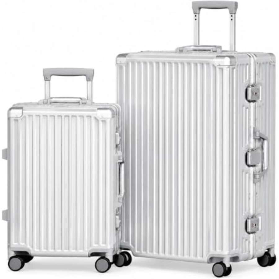 Aluminum Frame Carry On Luggage - Luggage Sets 2 Pcs Aluminum Frame