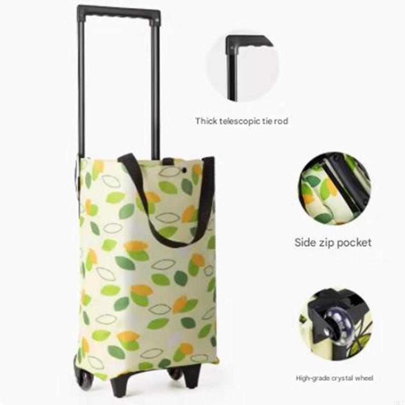 Retractable Handle Foldable Sh - Foldable Rolling Luggage Bag recension och pris