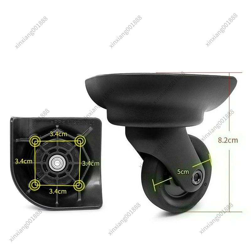 For Samsonite Luggage Replacem - Silent Replacement Luggage Wheels recension och pris