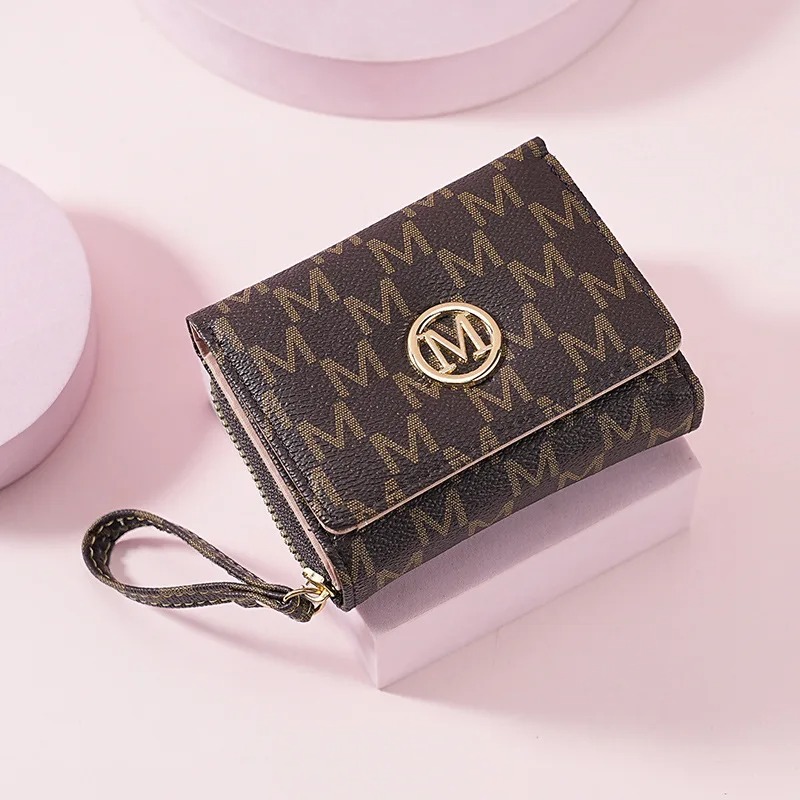 Threefold Zipper Wallet with L - Wallets recension och pris