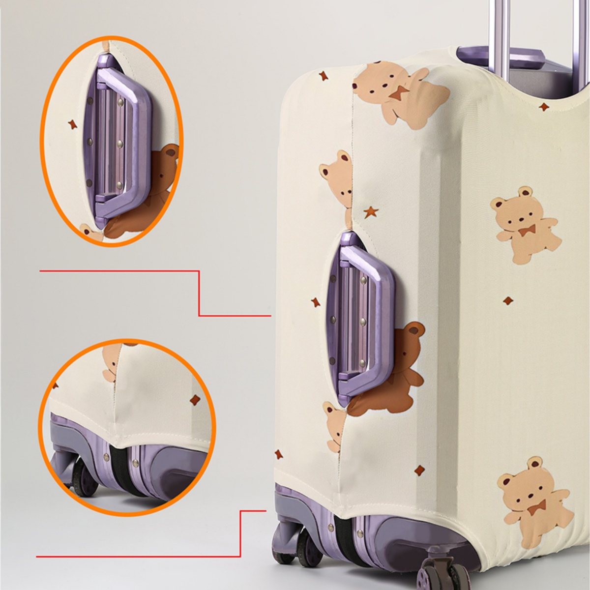 Luggage Cover Protector Elasti - Waterproof Suitcase Cover Protector recension och pris
