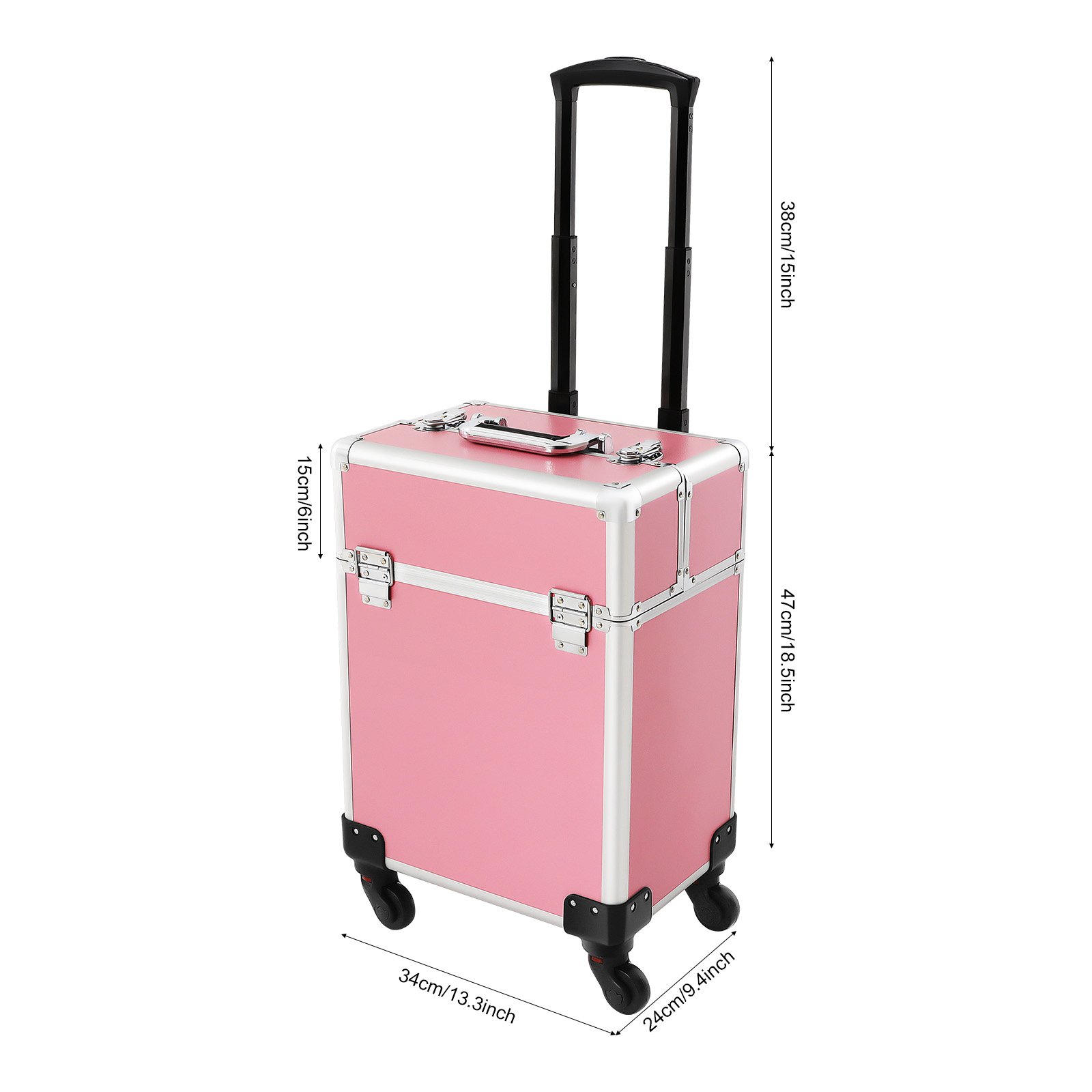 Rolling Makeup Train Case Cosm - Backpacks recension och pris