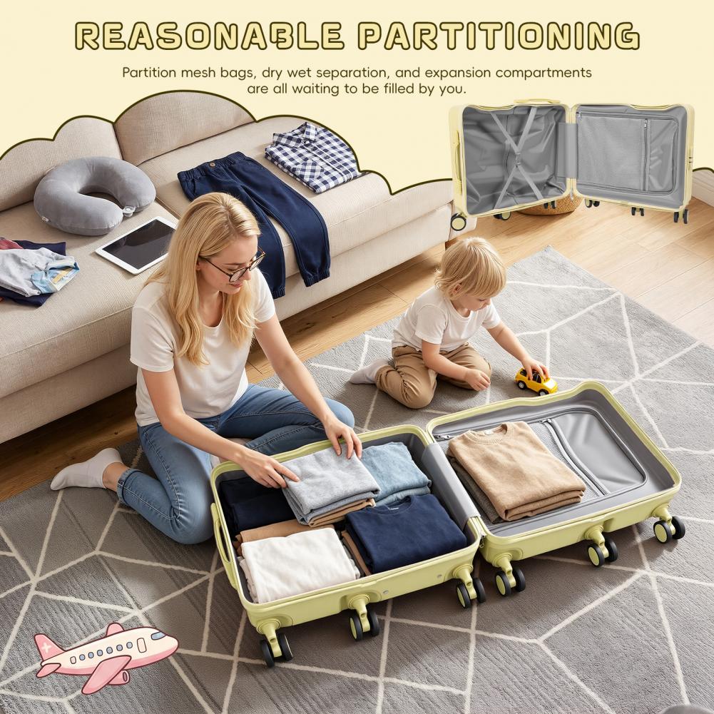 20 Inch Kids Ride-On Luggage F - Kids Ride On Suitcase Scooter recension och pris