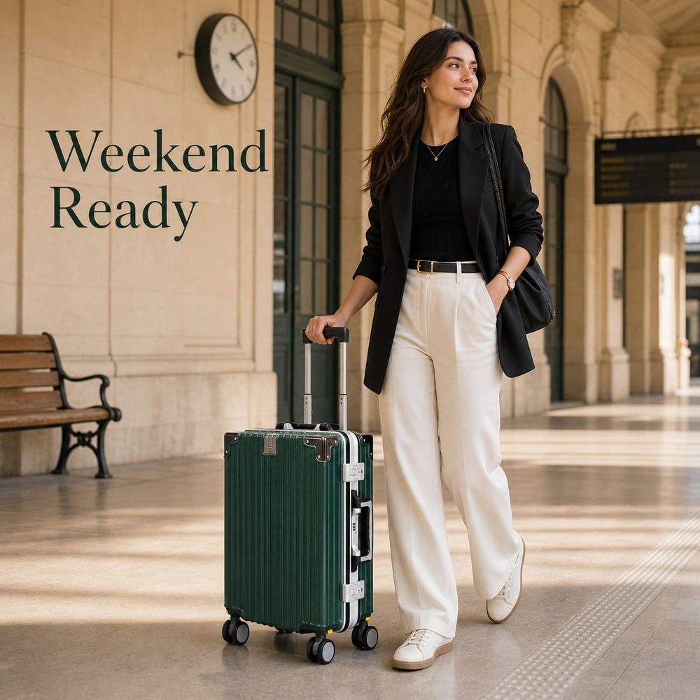Carry On Suitcase Airline Appr - Aluminum Frame Carry On Luggage recension och pris
