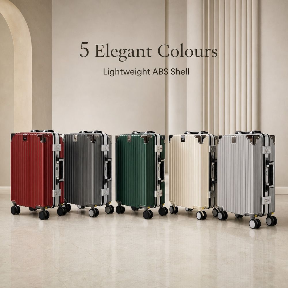 Carry On Suitcase Airline Appr - Aluminum Frame Carry On Luggage recension och pris