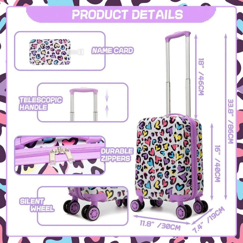 2 Piece Luggage Set With Spinn - Expandable Hard Shell Luggage Set recension och pris