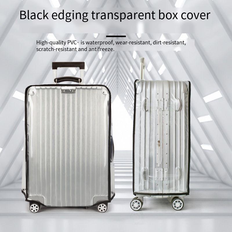 Suitcase protective cover, tra - Luggage Protective Cover Transparent recension och pris