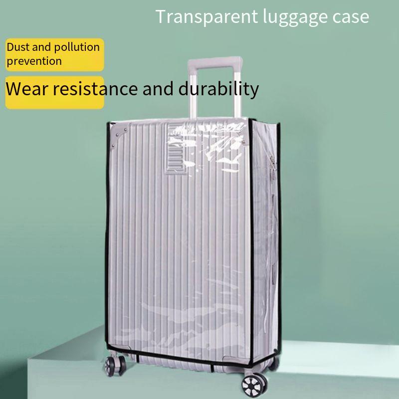 Suitcase protective cover, tra - Luggage Protective Cover Transparent recension och pris