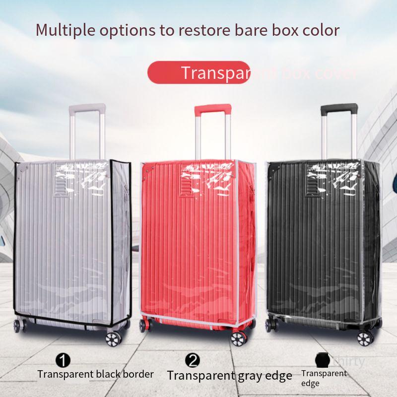 Suitcase protective cover, tra - Luggage Protective Cover Transparent recension och pris