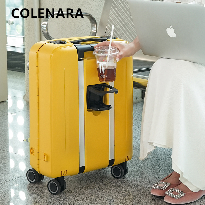 COLENARA Luggage Travel Bag 20 - Spinner Wheel Rolling Suitcase 20 Inch recension och pris