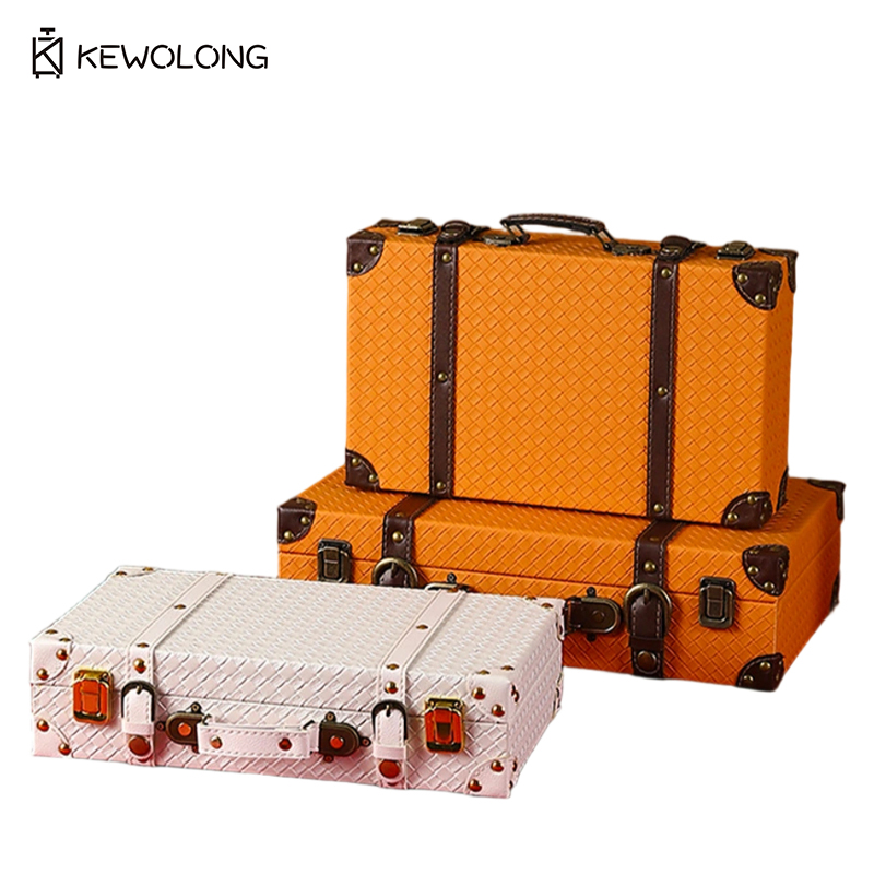 Vintage European Retro Suitcas - Retro Vintage Trunk Suitcase recension och pris