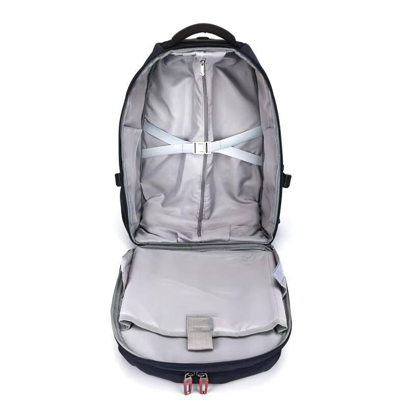 Wheeled Backpack Wheels Travel - Foldable Rolling Luggage Bag recension och pris