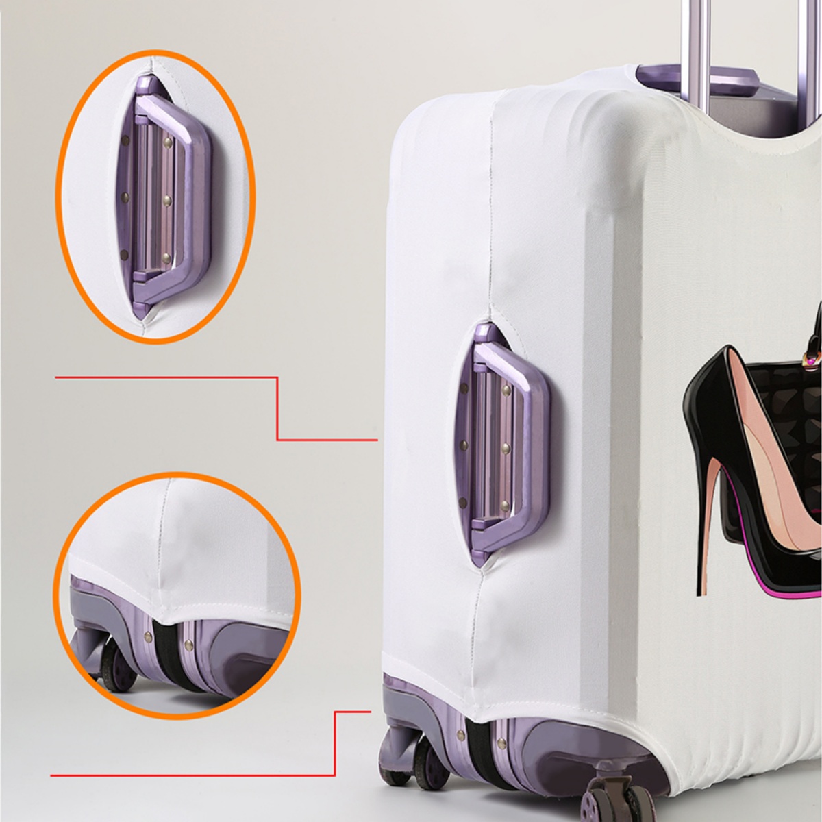 Luggage Cover Protector Elasti - Waterproof Suitcase Cover Protector recension och pris