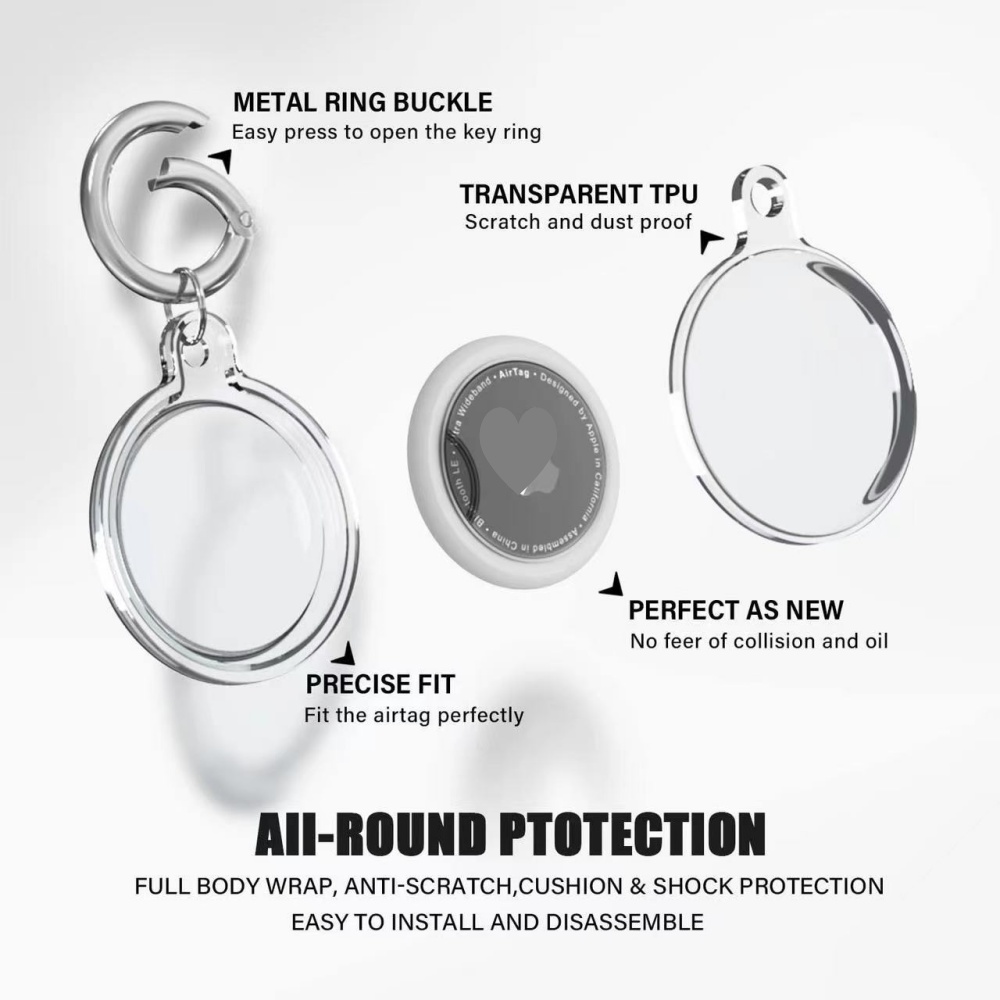 TPU Transparent Waterproof Pro - Luggage Protective Cover Transparent recension och pris