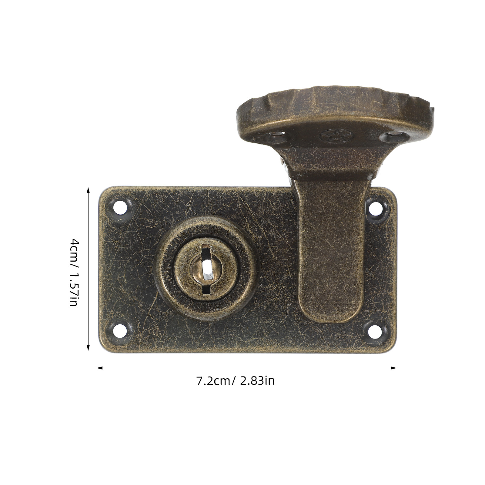 2Pcs Retro Suitcase Lock Hasps - Retro Vintage Trunk Suitcase recension och pris