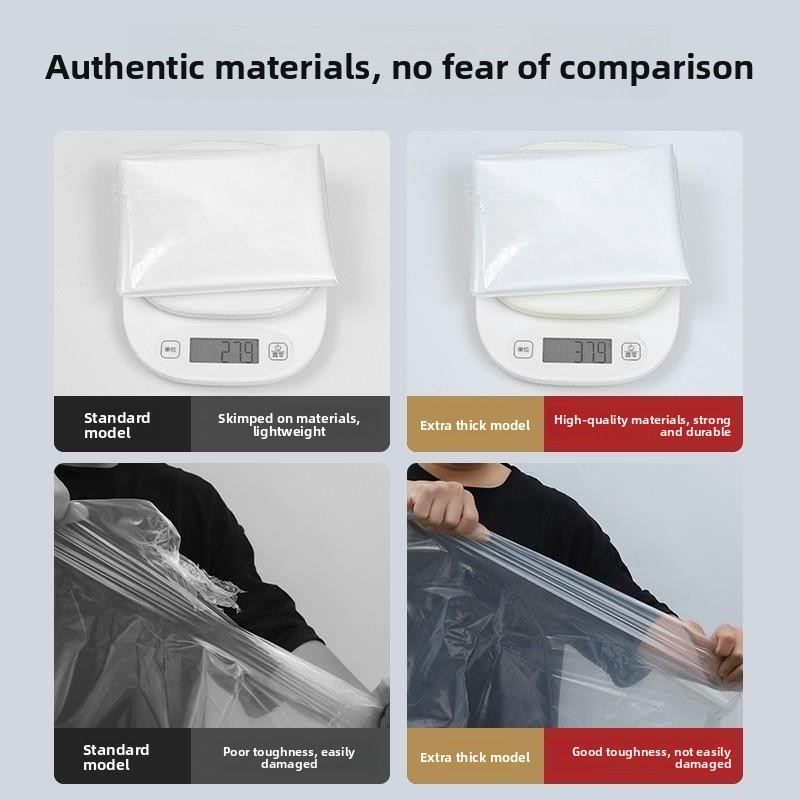 Extra Thick Protective Cover f - Luggage Protective Cover Transparent recension och pris
