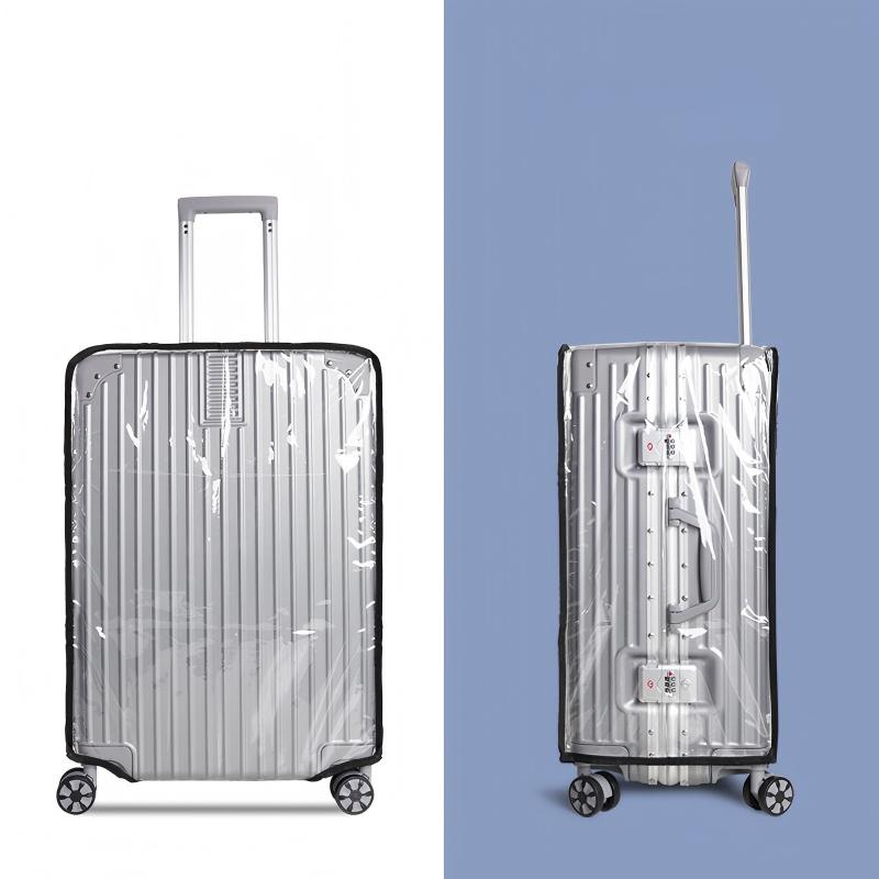 16-28 Inch Transparent PVC Lug - Luggage Protective Cover Transparent recension och pris