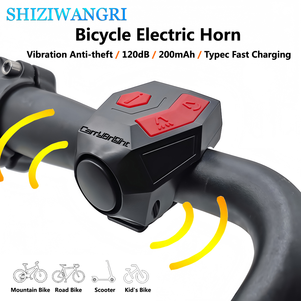 120dB Bicycle Horn Loud Electr - Kids Ride On Suitcase Scooter recension och pris