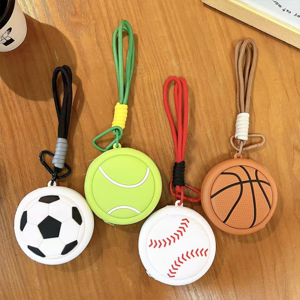 Silicone Sports Ball Coin Purs - Wallets recension och pris