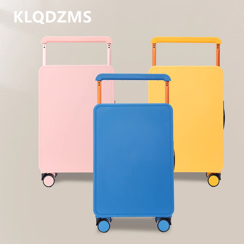 KLQDZMS Luggage ABS+PC Boardin - Spinner Wheel Rolling Suitcase 20 Inch recension och pris