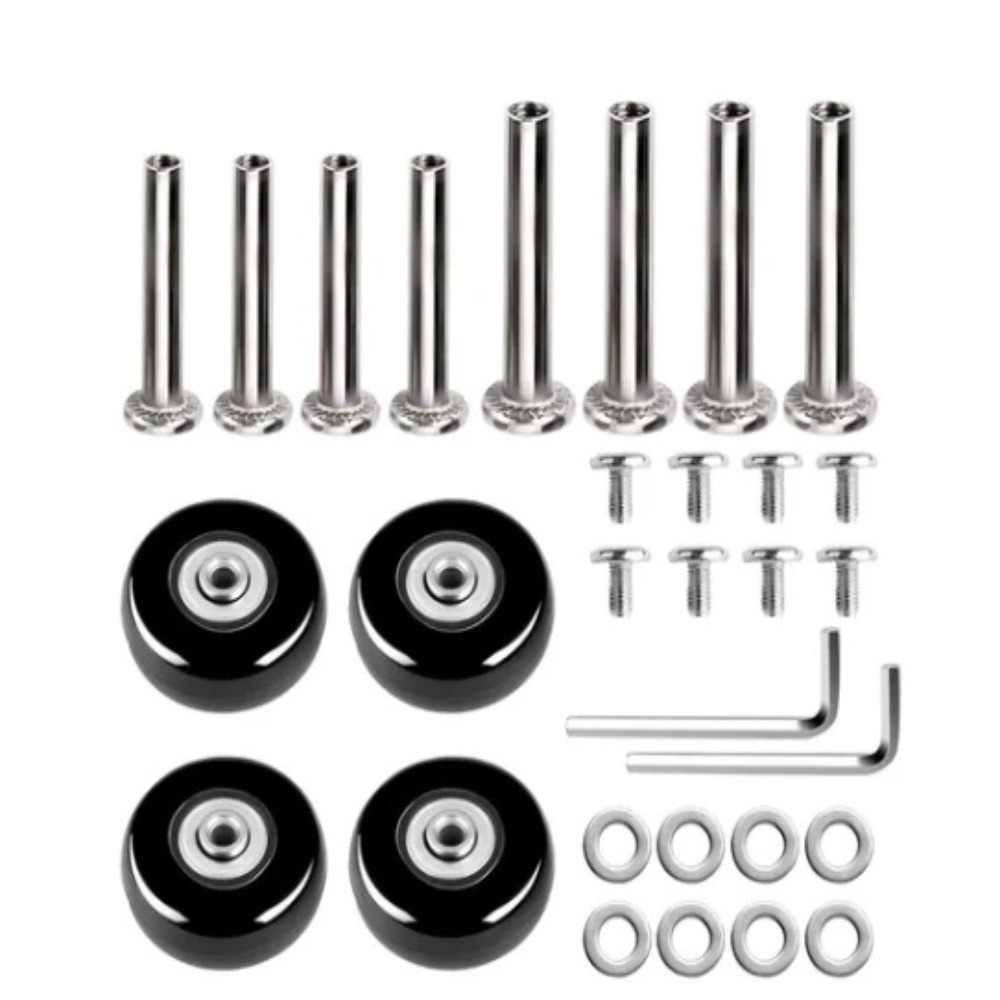 2/4pcs 57-59MM Sliding Replace - Silent Replacement Luggage Wheels recension och pris