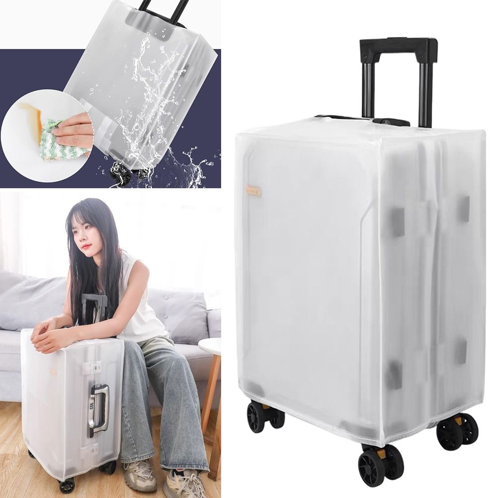New Frosted Luggage Protector  - Waterproof Suitcase Cover Protector recension och pris