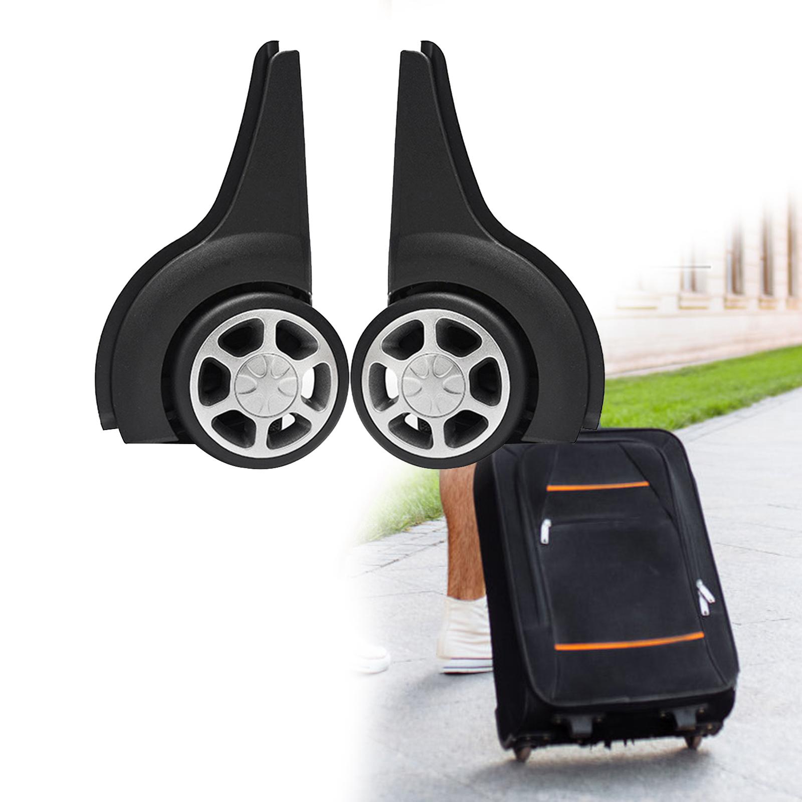 2x Replacement Luggage Wheels  - Silent Replacement Luggage Wheels recension och pris