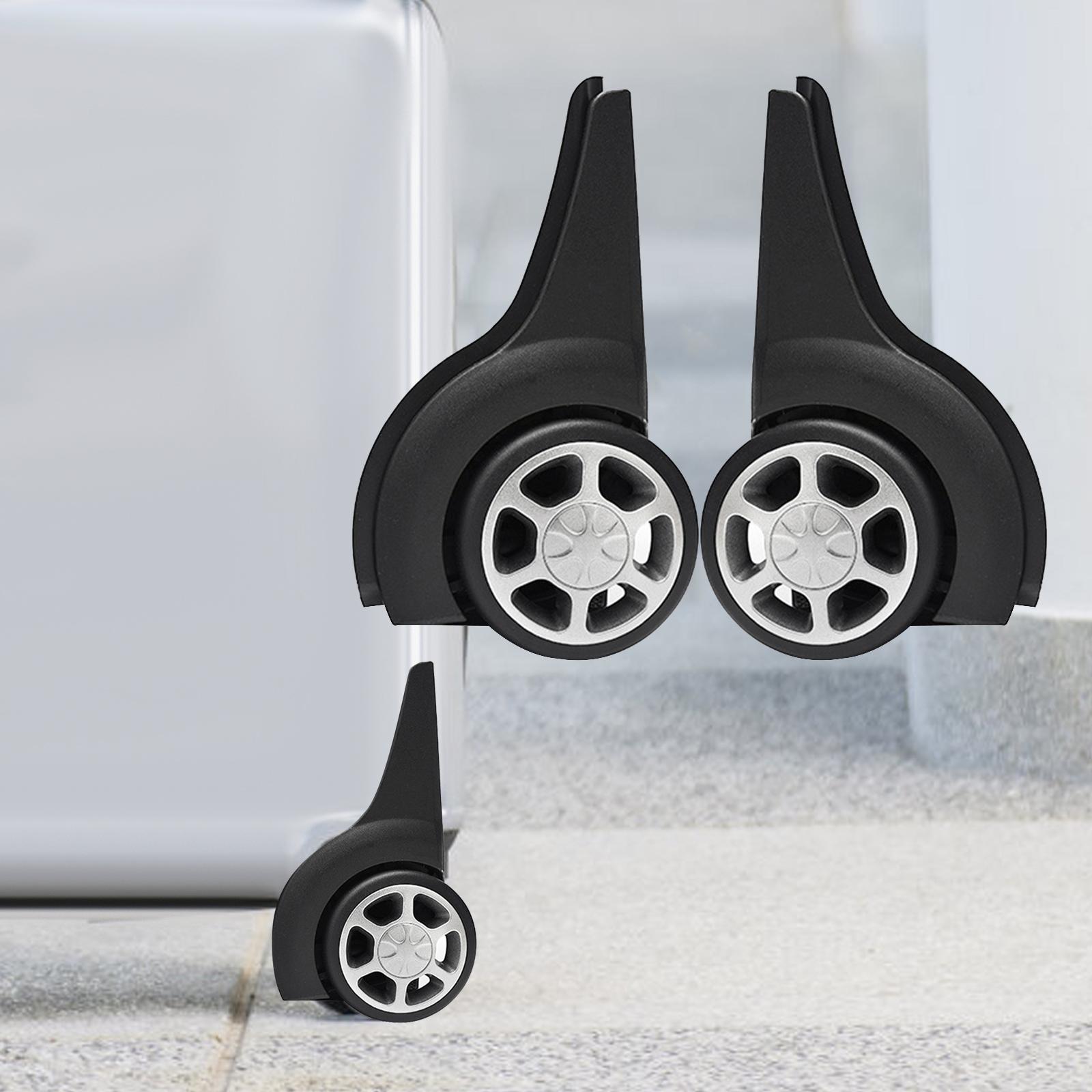 2x Replacement Luggage Wheels  - Silent Replacement Luggage Wheels recension och pris