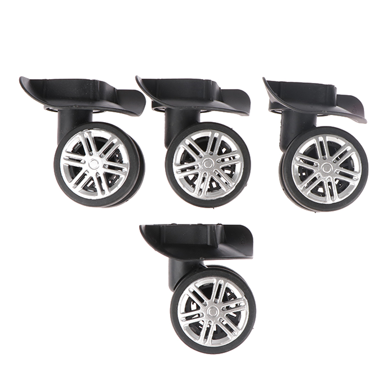 4pcs Silent Universal Wheels R - Silent Replacement Luggage Wheels recension och pris