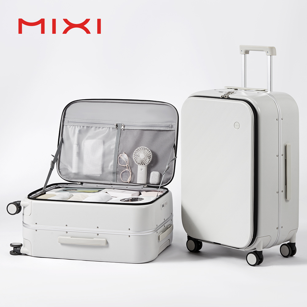Mixi New PC Aluminum Frame Sui - Aluminum Frame Carry On Luggage recension och pris