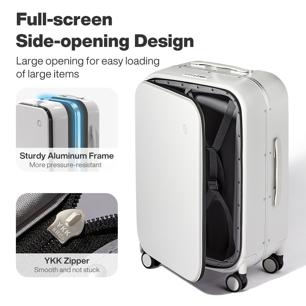 Mixi New PC Aluminum Frame Sui - Aluminum Frame Carry On Luggage recension och pris