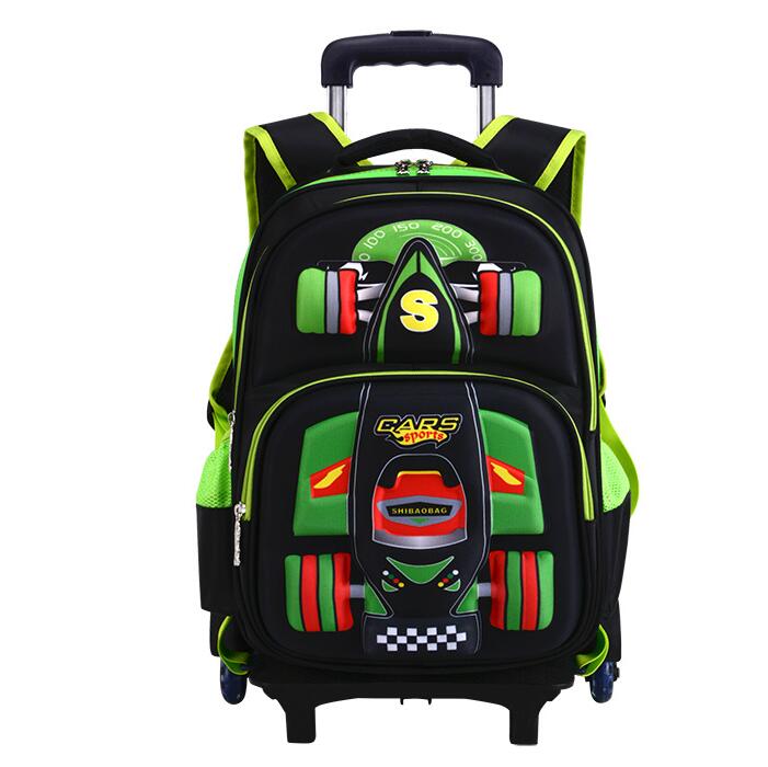 kids School Rolling backpack   - Foldable Rolling Luggage Bag recension och pris