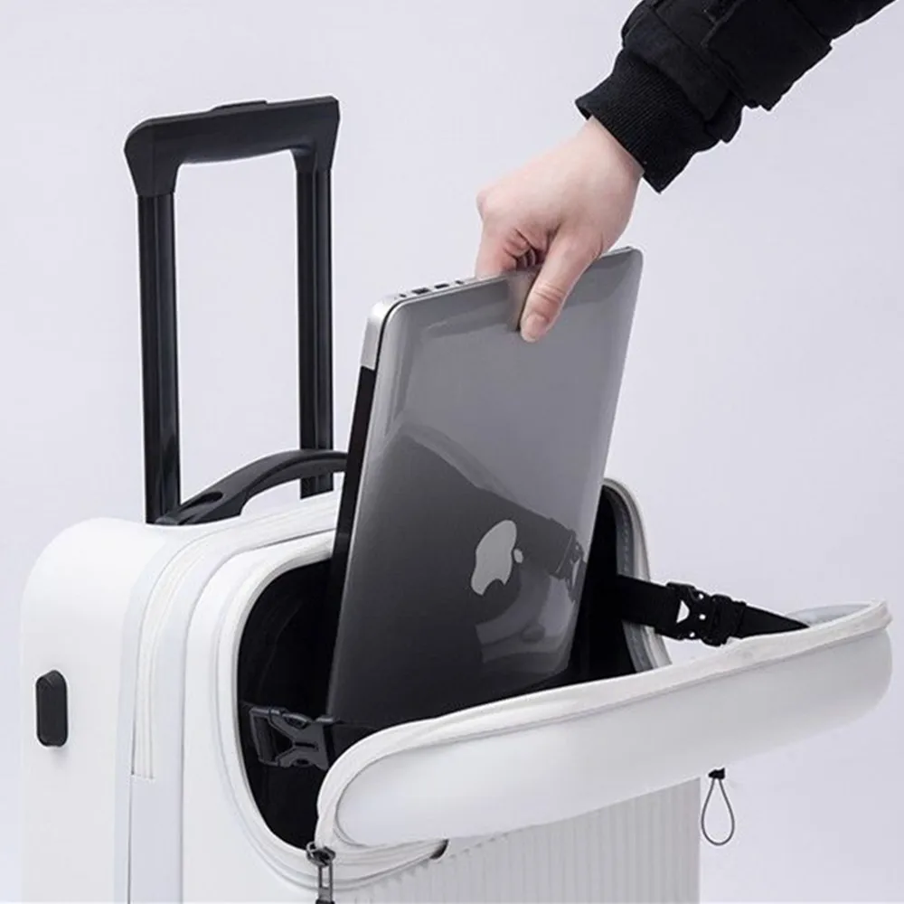Front Open Lid Trolley Case PC - Front Opening Laptop Luggage 24 Inch recension och pris