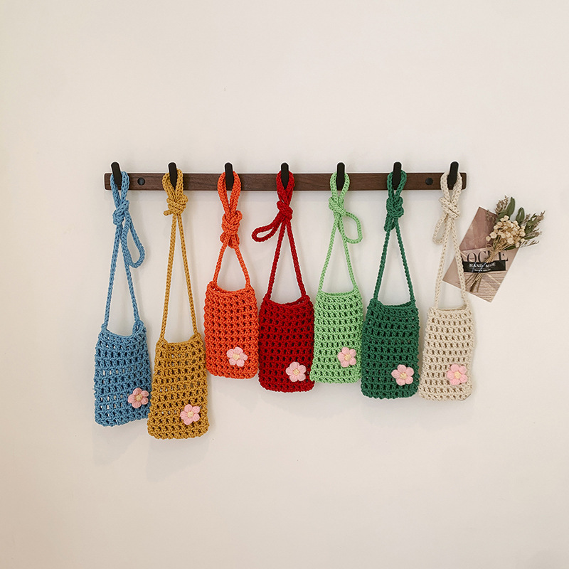 1pcs New Hollow Knitting Multi - Handbags recension och pris