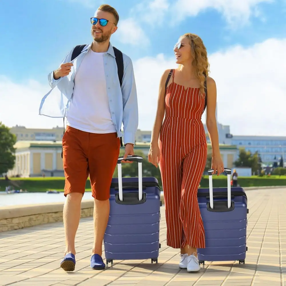 3-Piece Hardshell Expandable L - Expandable Hard Shell Luggage Set recension och pris