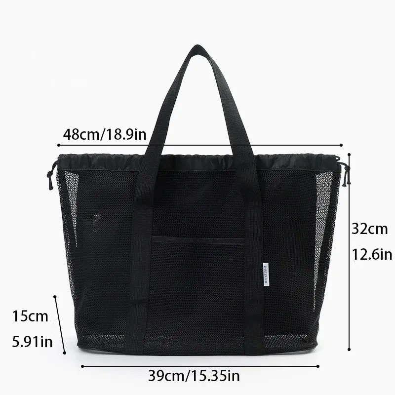 Large Capacity Beach Bag Drain - Cosmetic Bags recension och pris