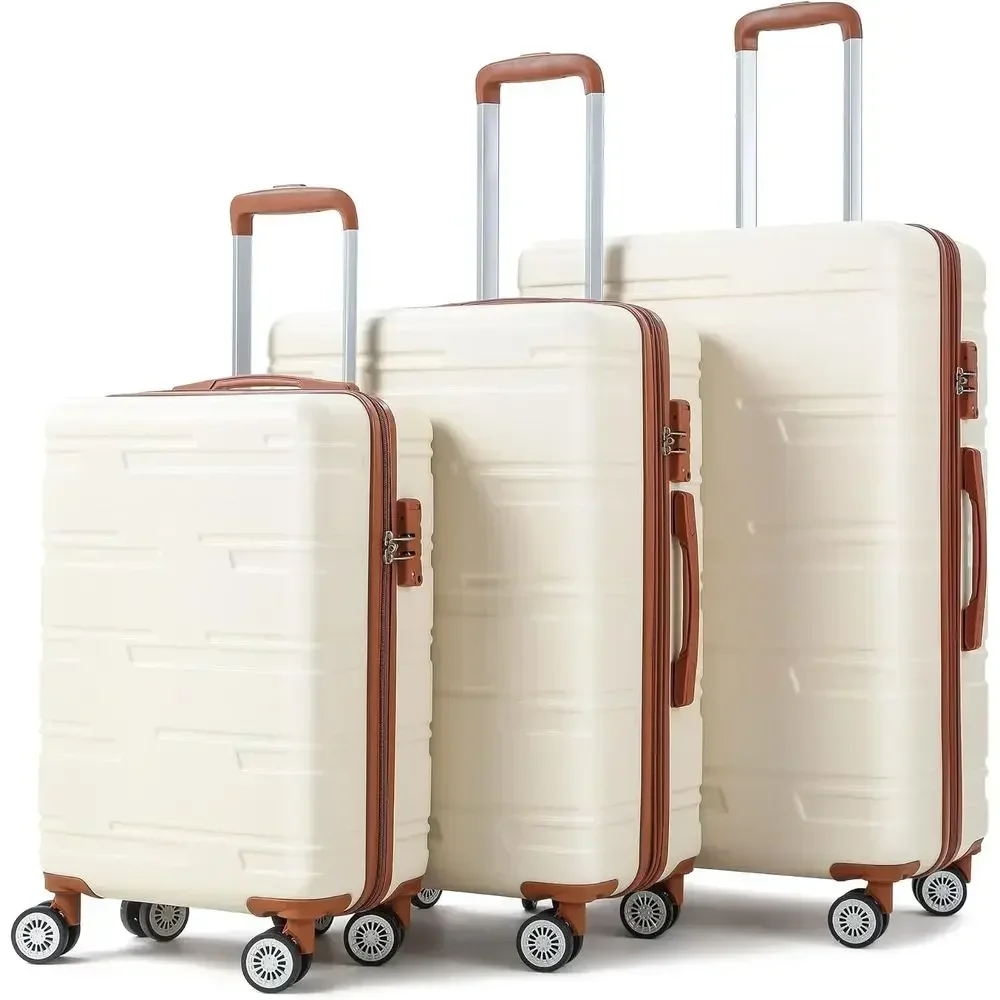 Expandable 3-Piece Hardshell L - Expandable Hard Shell Luggage Set recension och pris