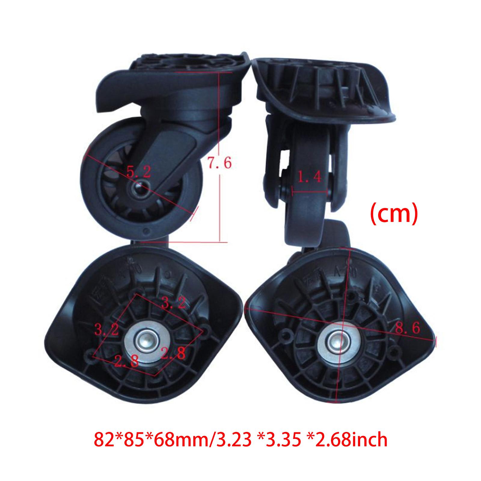 Universal Replacement Wheels f - Silent Replacement Luggage Wheels recension och pris