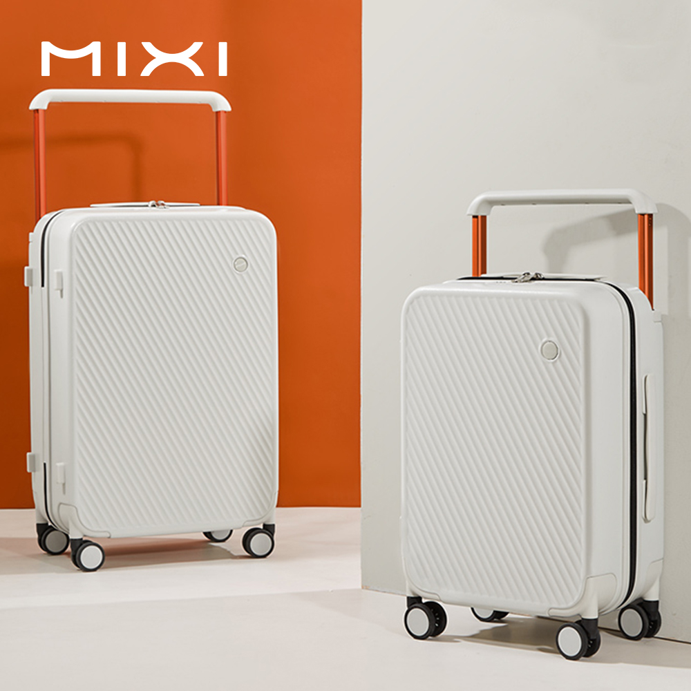 Mixi Wide Handle Travel Luggag - Spinner Wheel Rolling Suitcase 20 Inch recension och pris