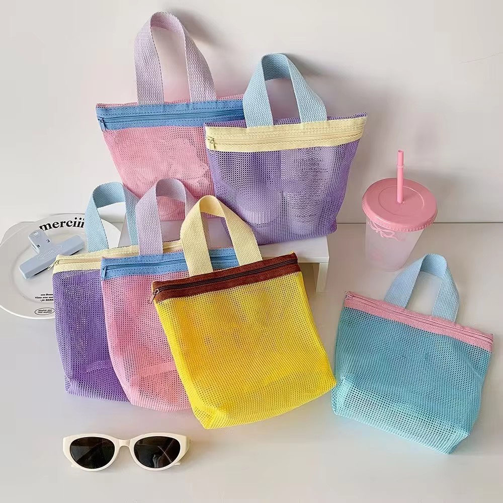New Dopamine Mesh Toiletry Bag - Cosmetic Bags recension och pris