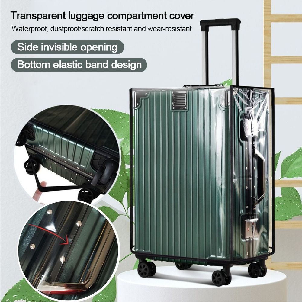 Durable Full Transparent Lugga - Waterproof Suitcase Cover Protector recension och pris