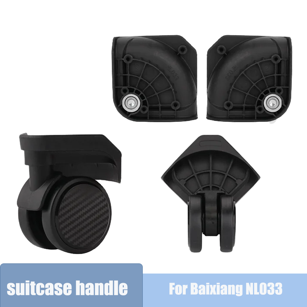 Replacement For Baixiang NL033 - Silent Replacement Luggage Wheels recension och pris