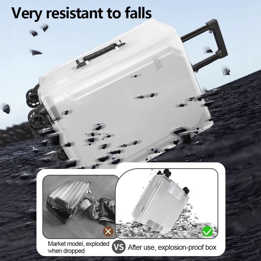 New Frosted Luggage Protector  - Waterproof Suitcase Cover Protector recension och pris