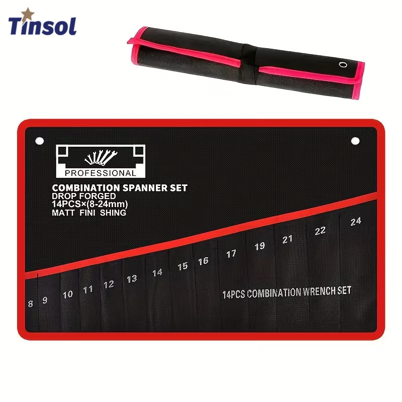 TINSOL 14-Pocket Tool Organize - Foldable Rolling Luggage Bag recension och pris