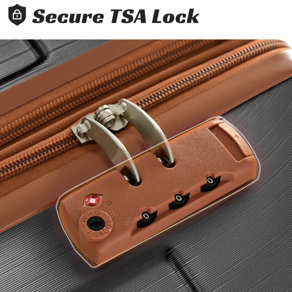 Luggage Sets 3 Piece, Expandab - Expandable Hard Shell Luggage Set recension och pris