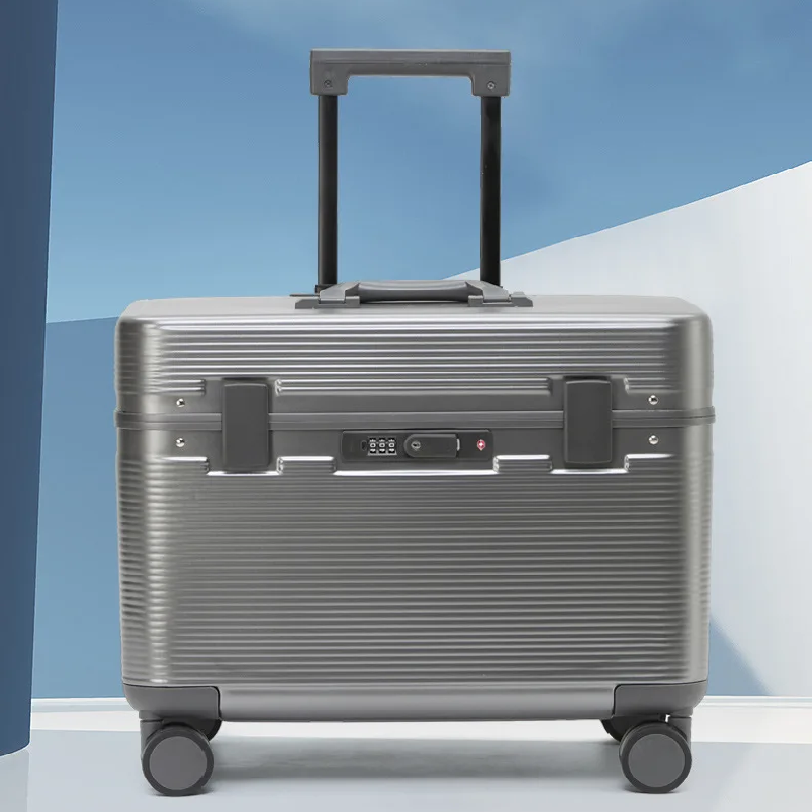 Bunnyfly Captain's Travel Case - Aluminum Frame Carry On Luggage recension och pris