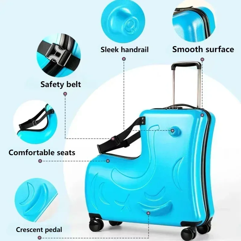 Kids Ride On Suitcase with Whe - Kids Ride On Suitcase Scooter recension och pris