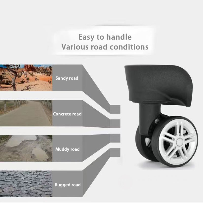 Luggage Fixed High Quality Cas - Silent Replacement Luggage Wheels recension och pris