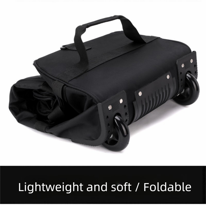 Heavy-Duty Wheeled Duffel Bag  - Foldable Rolling Luggage Bag recension och pris